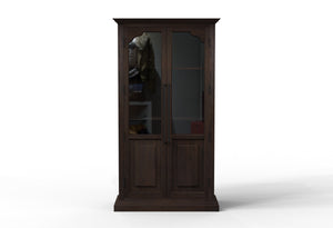 Bradshaw 40" 2 Door Cabinet - Natural + Black