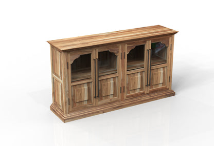 Bradshaw 76" 4 Door Sideboard - Natural