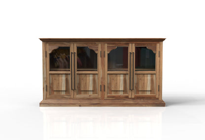Bradshaw 76" 4 Door Sideboard - Natural