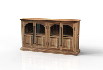 Bradshaw 76" 4 Door Sideboard - Natural