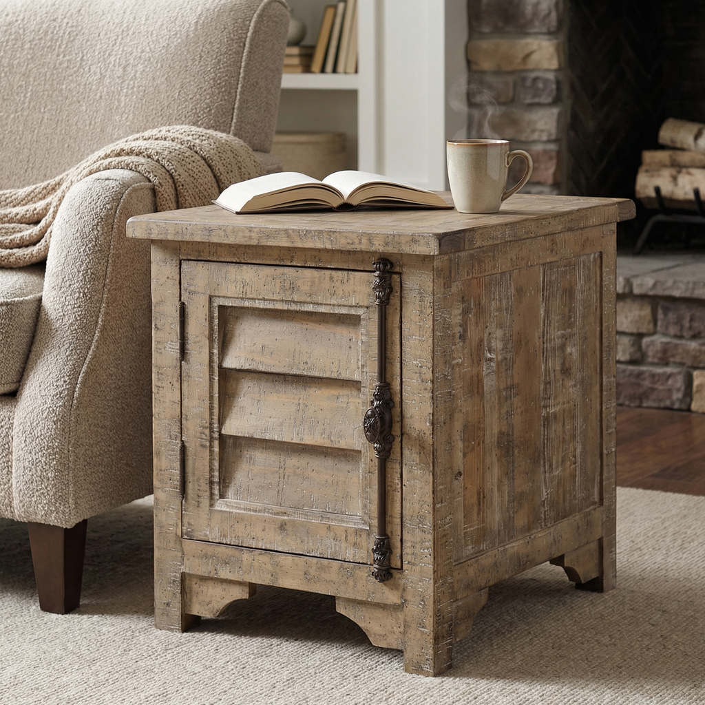 Greenville 20" Chairside Table - Sandstone