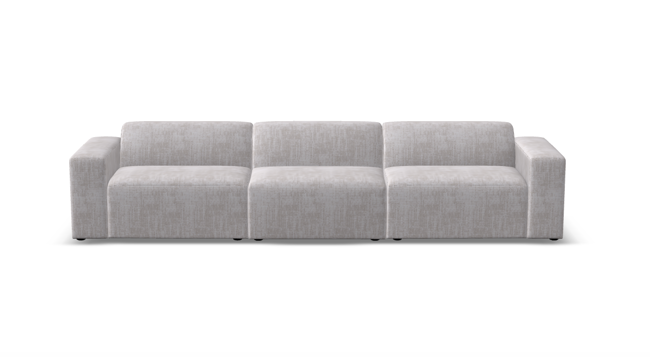 Theo Express Ship 137" Modular Sofa