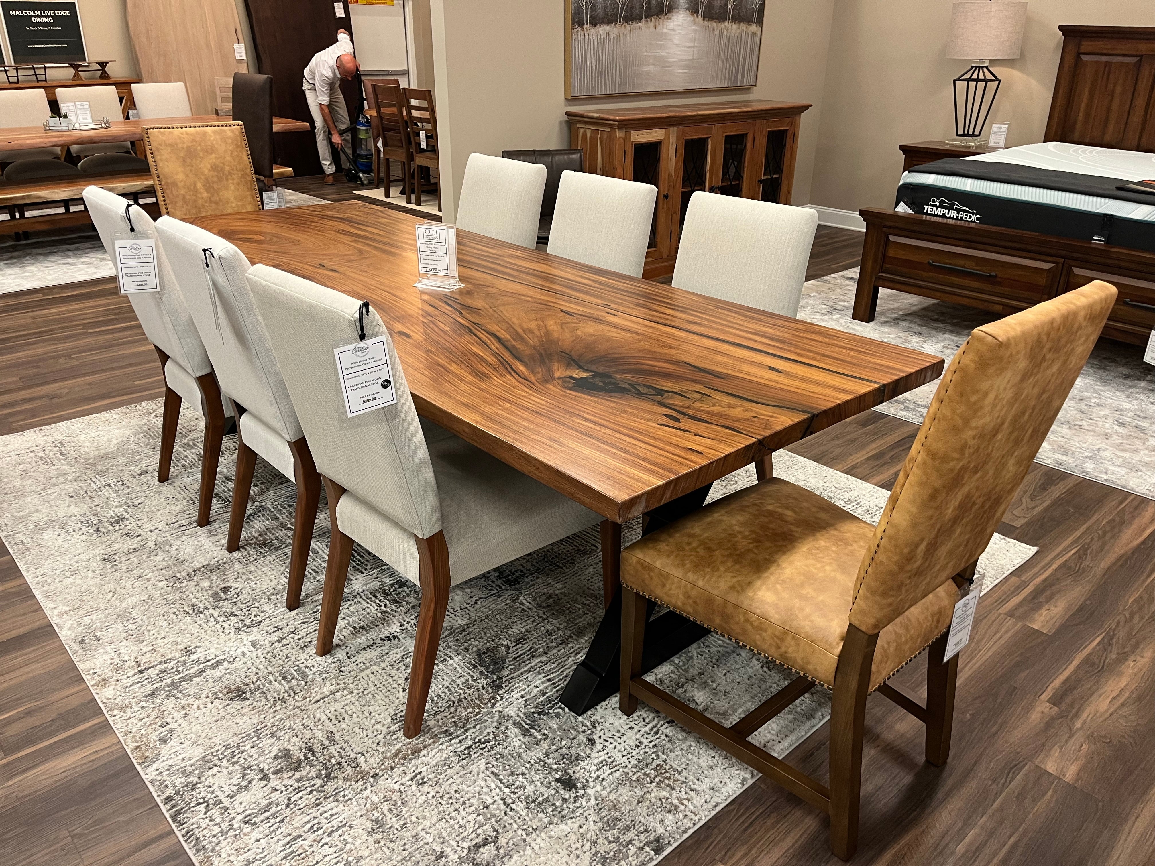 Avellanas 108" Guanacaste Dining Table - Natural - SN613