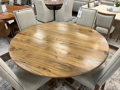 Kristoff 60" Teak Round Dining Table - Timeless Teak