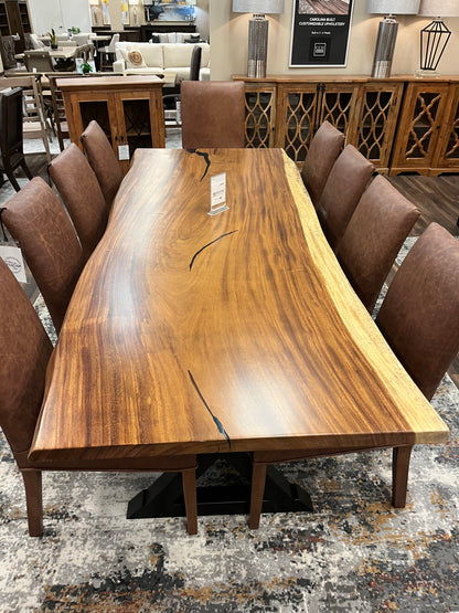 Nicoya 108" Guanacaste Live Edge Dining Table - Natural - SN461