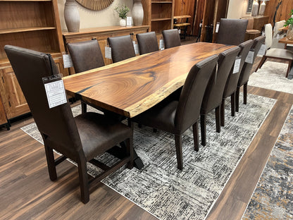 Nicoya 120" Guanacaste Live Edge Dining Table - Natural - SN457