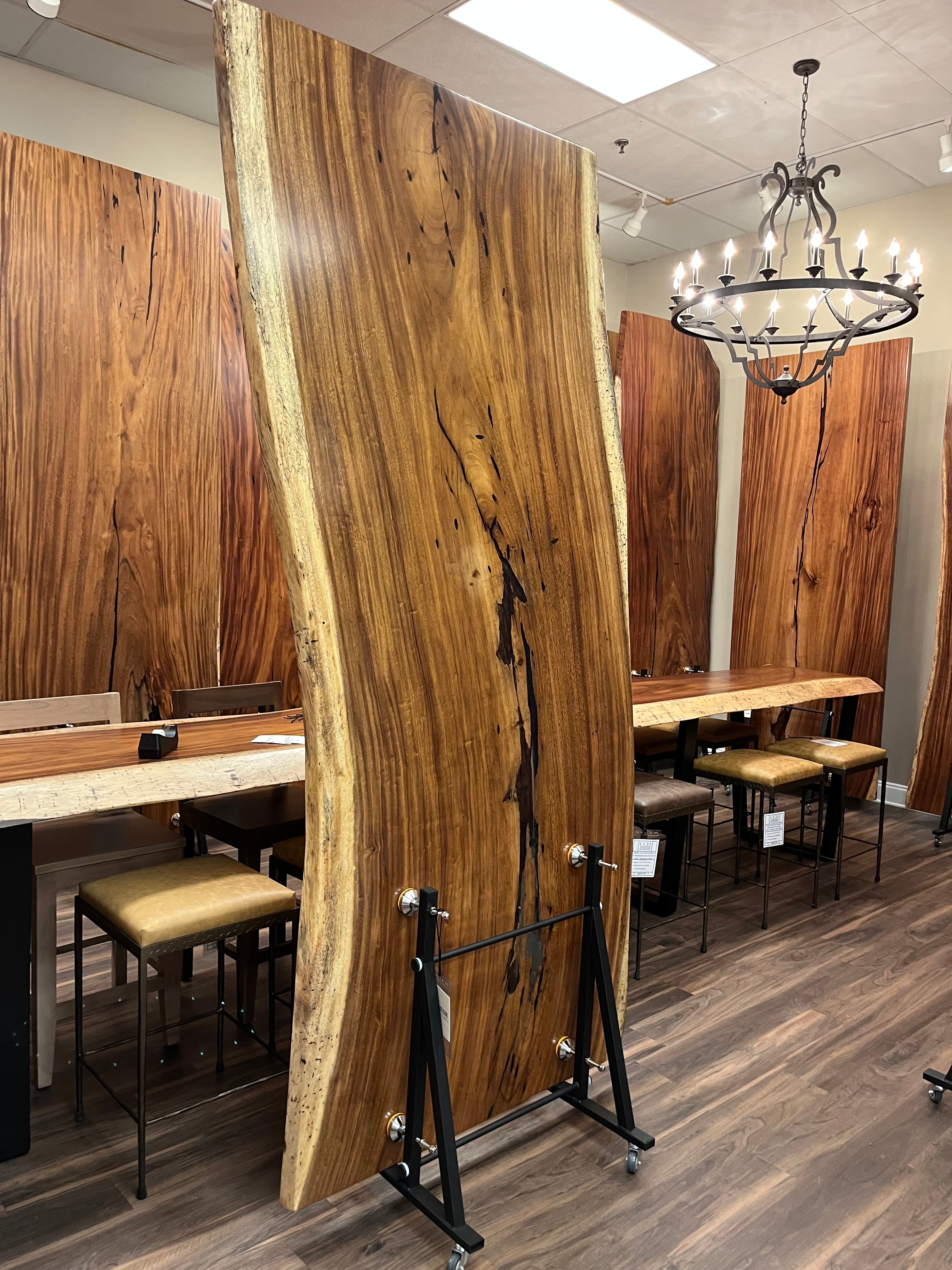 Nicoya 96" Guanacaste Live Edge Dining Table - Natural - SN513