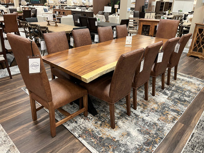Nicoya 108" Guanacaste Live Edge Dining Table - Natural - SN461