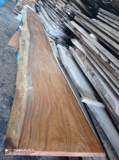 Nicoya 240" Guanacaste Live Edge Gathering Table - Natural - SN474