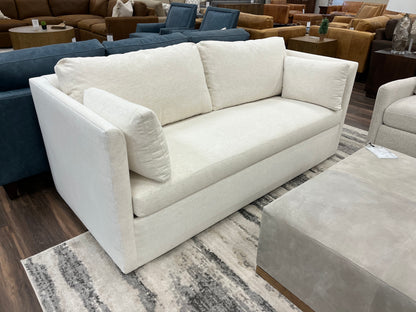 Gracie 80" 2 Cushion Queen Sleeper Sofa - Crypton Natural Linen