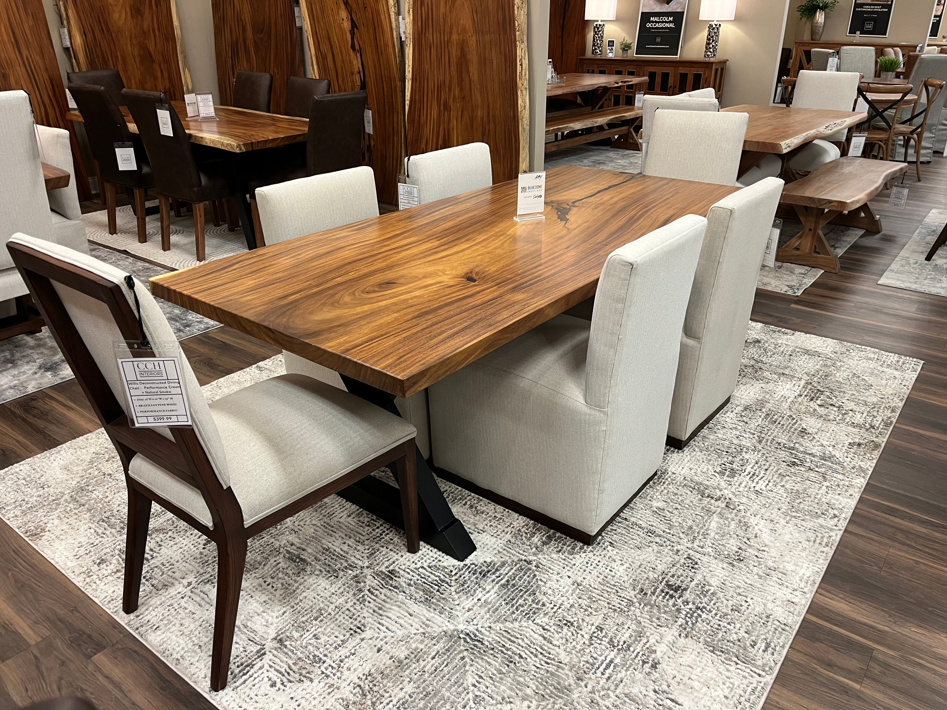 Avellanas 84" Guanacaste Dining Table - Natural - SN486