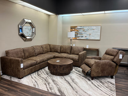 Casey 123" x 98" Wide Track Arm Sectional - Stallone Branch