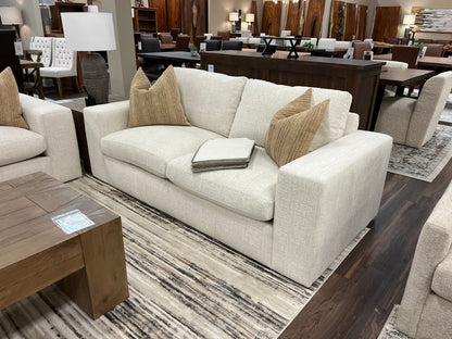 Everette Quick Ship 83" 2 Trillium Cushion Loveseat - Cloud