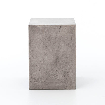 Tavren 22" Square End Table - Dark Grey