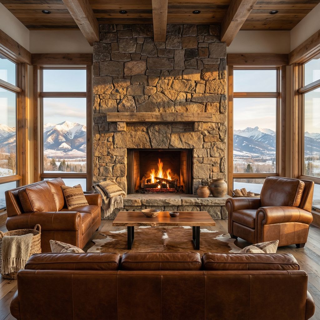 Wallace 92" Top Grain Leather 3 Cushion Sofa - Diva Mustang