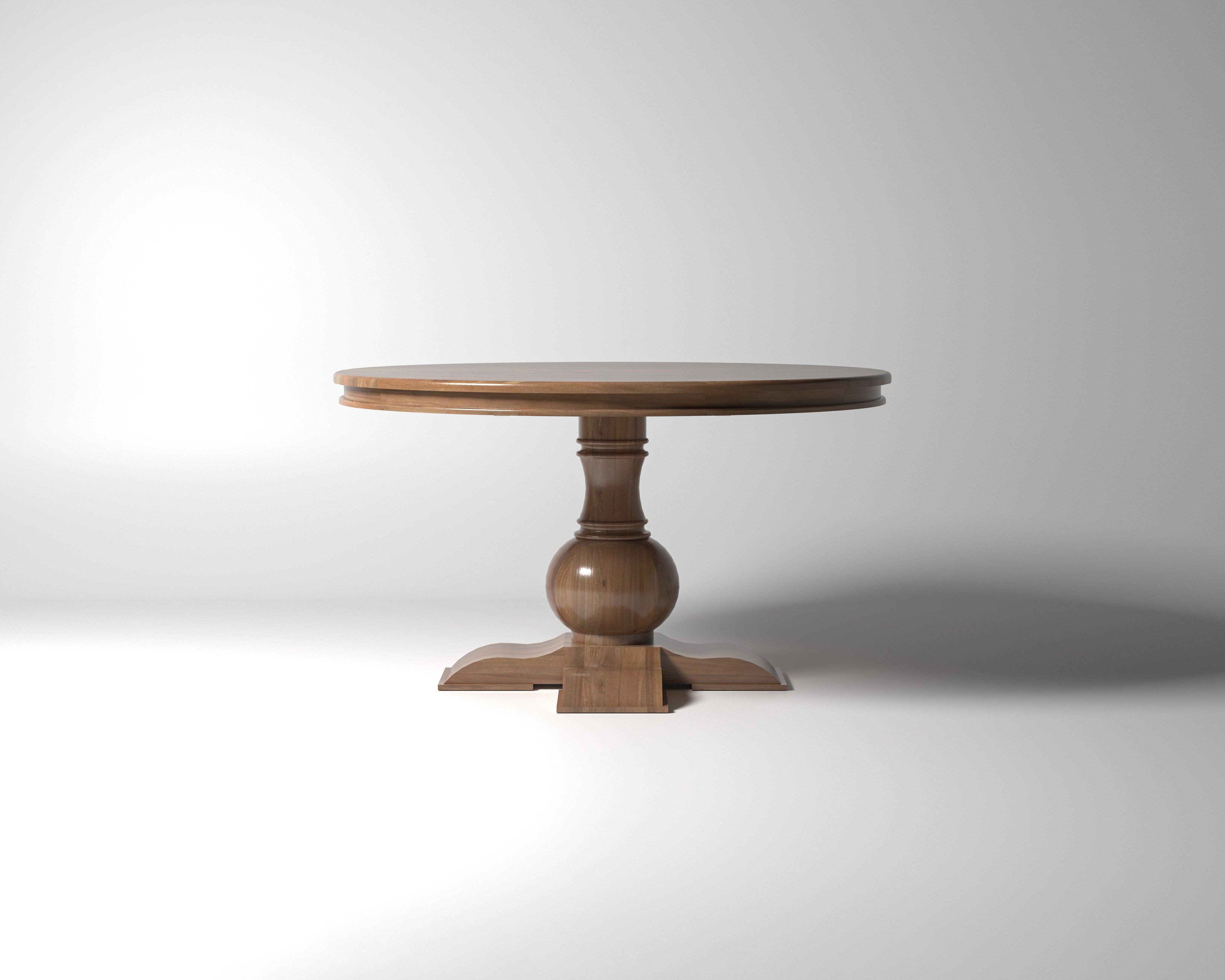 Marcia 53" Round Dining Table - Woodland