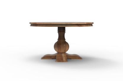 Marcia 53" Round Dining Table - Honeycomb