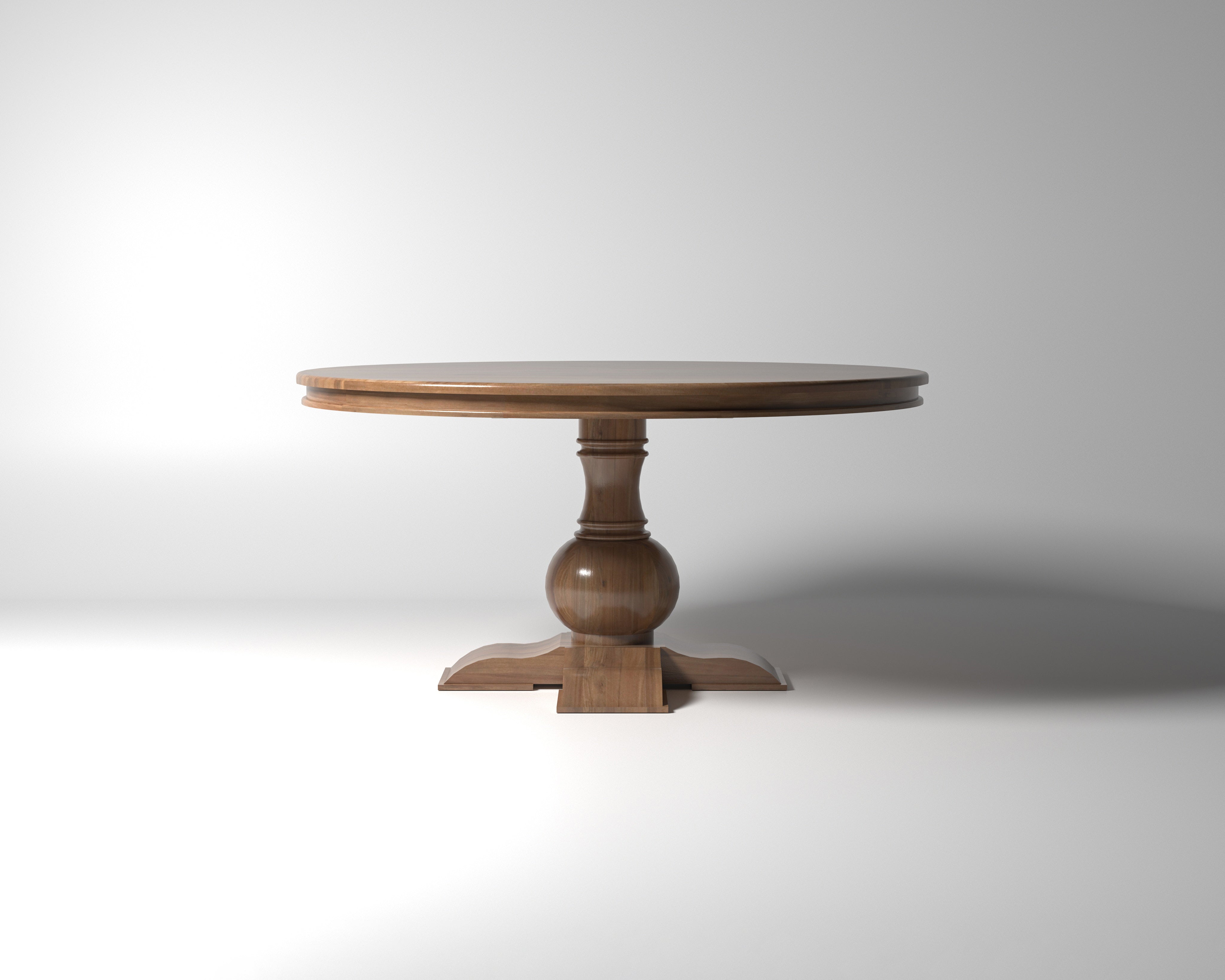 Marcia 60" Round Dining Table - Woodland