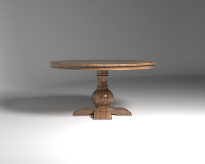 Marcia 60" Round Dining Table - Woodland