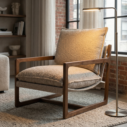 Williams 29" Occasional Chair - Soft Latte