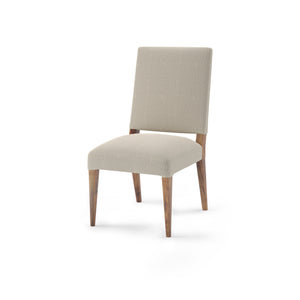 Willis Dining Chair -  Performance Ecru + Natural