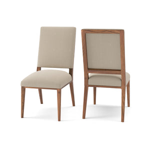 Willis Deconstructed Dining Chair -  Performance Cream + Natural