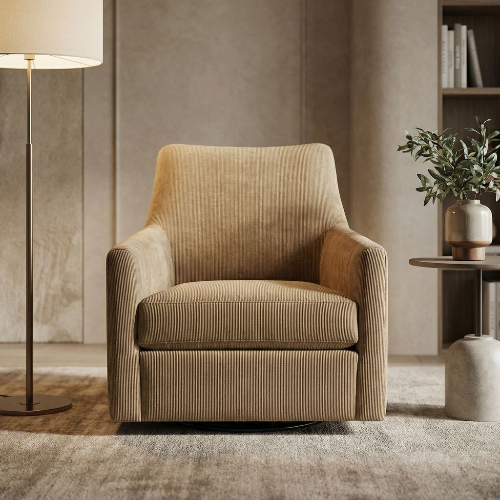 Willow 34" Quick Ship Swivel Chair