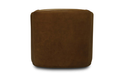 Korrie Top Grain Leather Swivel Chair - Napa Maple
