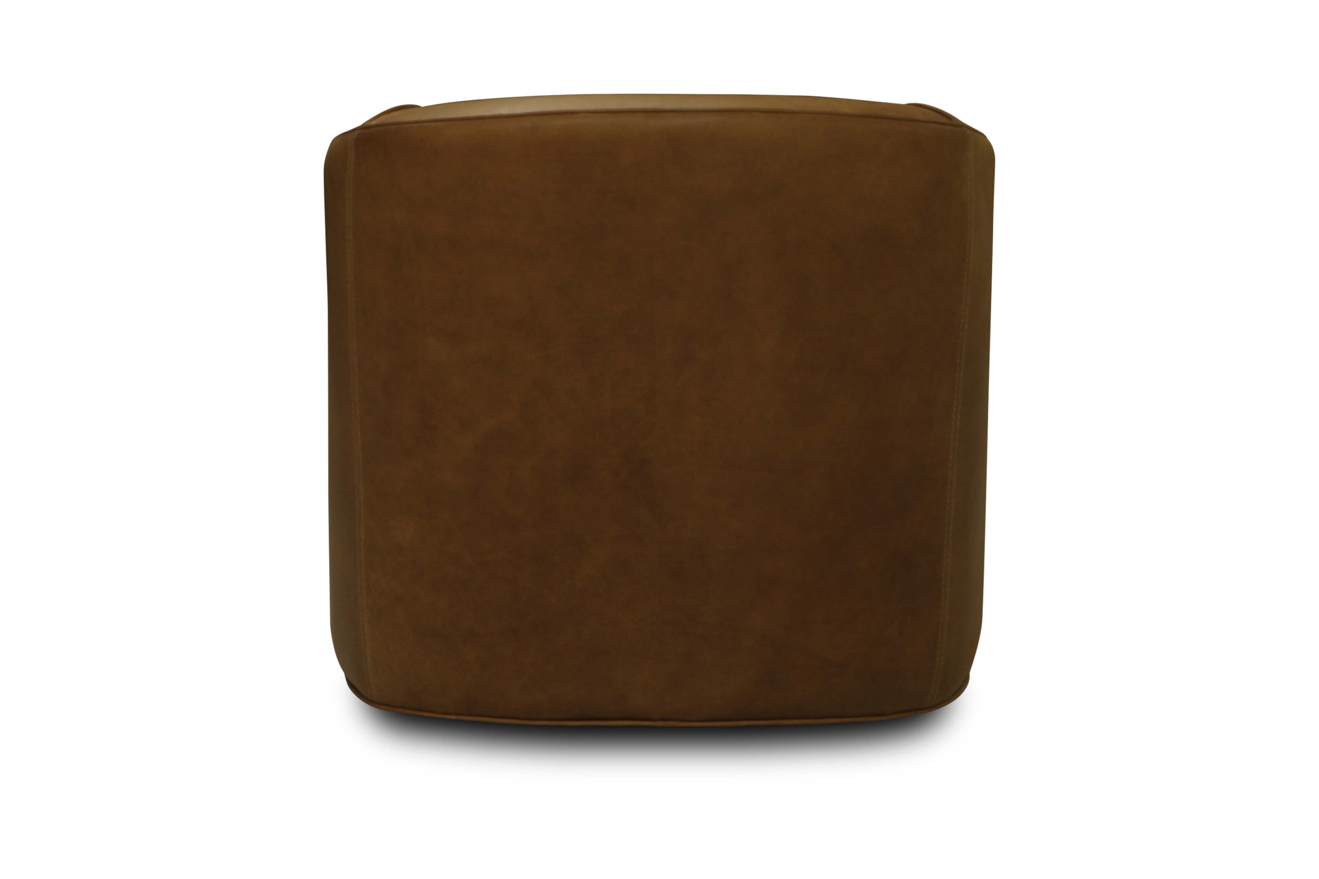 Korrie Top Grain Leather Swivel Chair - Napa Maple