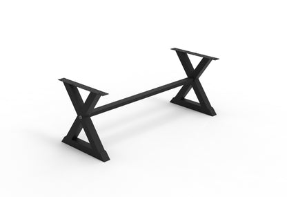 Malcolm Acacia 96" Live Edge Dining Table - Natural + Black