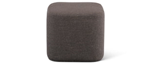 Amy Express Ship 19" Customizable Ottoman - Performance Woodland Frost