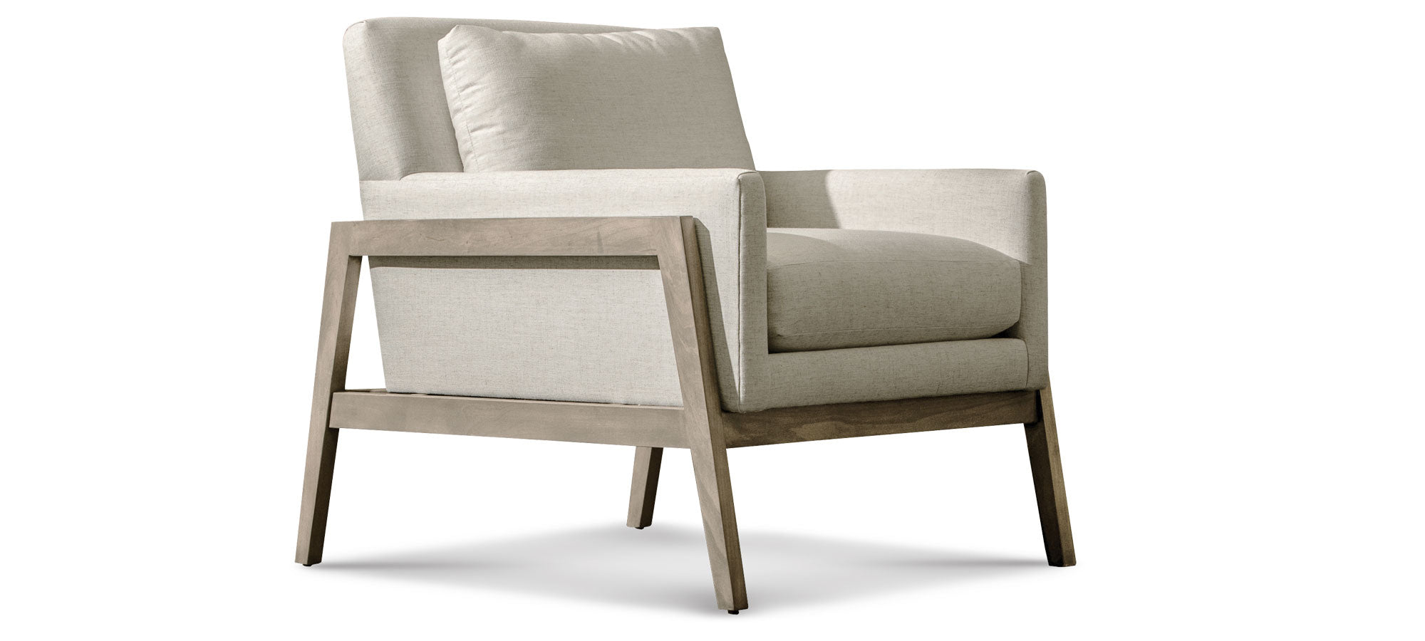 Bailey 30" Express Ship Occasional Chair - Grey Tweed