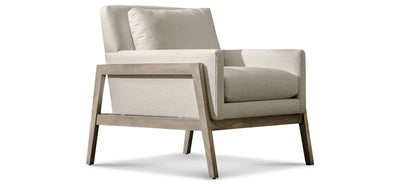 Bailey 30" Express Ship Occasional Chair - Grey Tweed