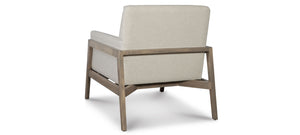 Bailey Express Ship 30" Occasional Chair - Grey Tweed