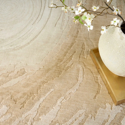 Fleur Area Rug - Beige Ivory
