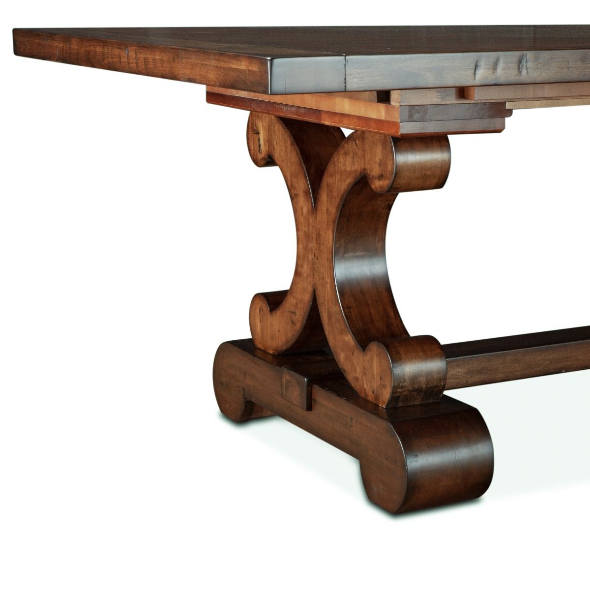 Blowing Rock 88" - 110" Extension Dining Table -Chestnut