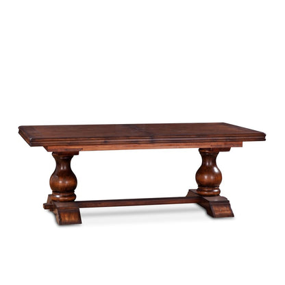 Sicily 84" - 106" - 128" Extension Dining Table - Chestnut