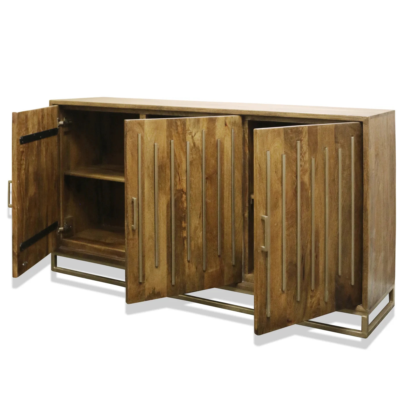Lyndale 72" 3 Door Sideboard - Walnut
