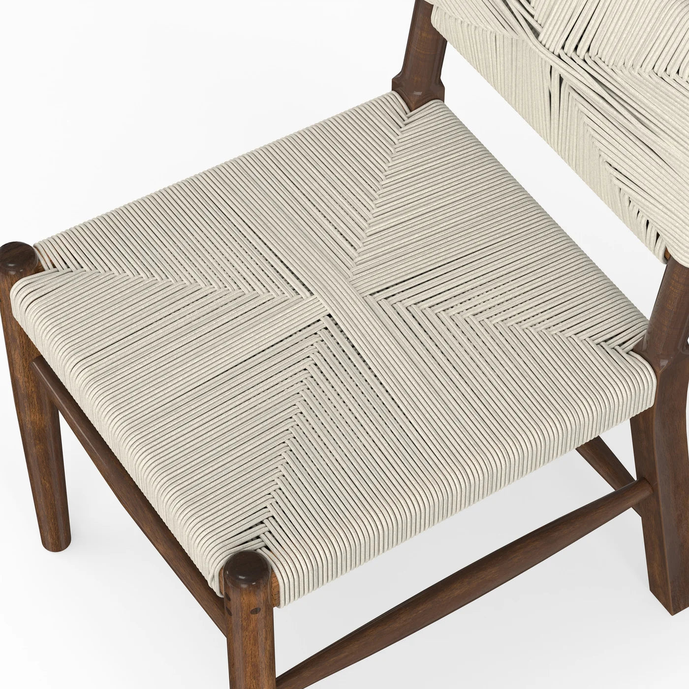 Tilda 37" Dining Chair - Cream Rope