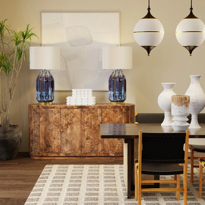 Kira 70" 4 Door Sideboard - Chocolate Burl