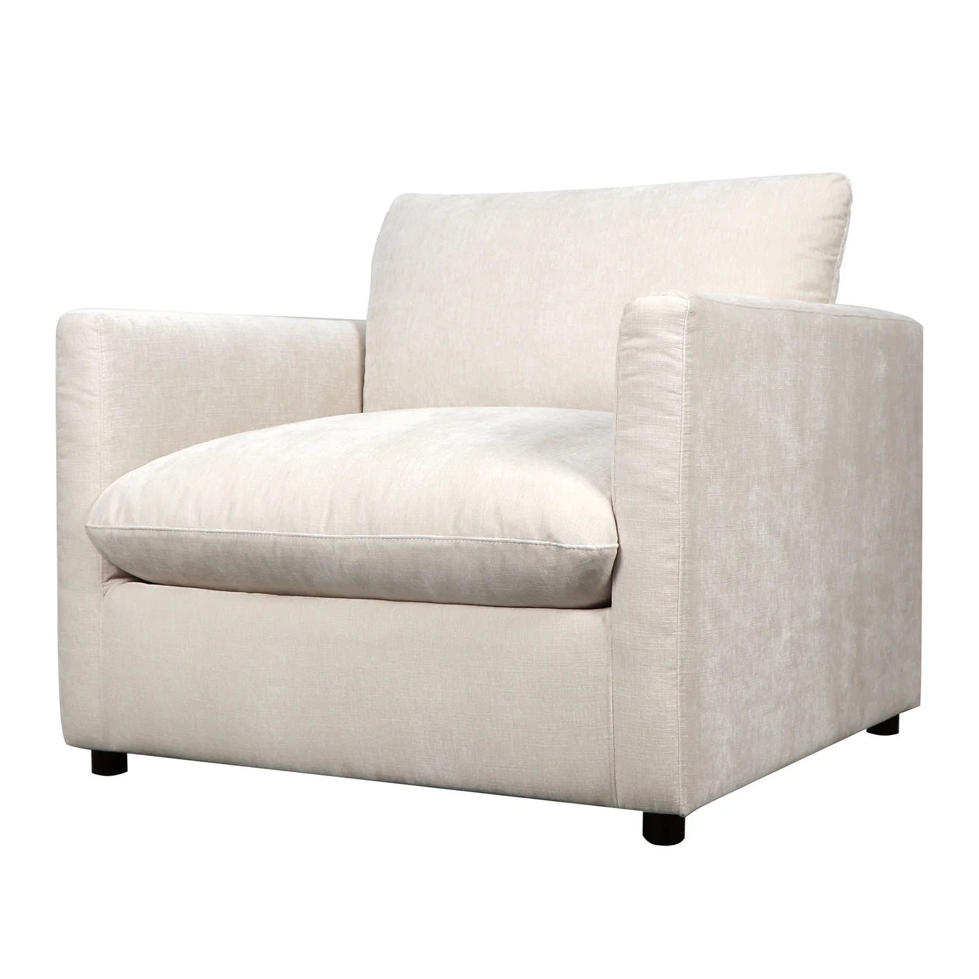 Anton 38" Occasional Chair - Ivory Linen