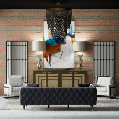 Wilcox 28" Beaded Chandelier