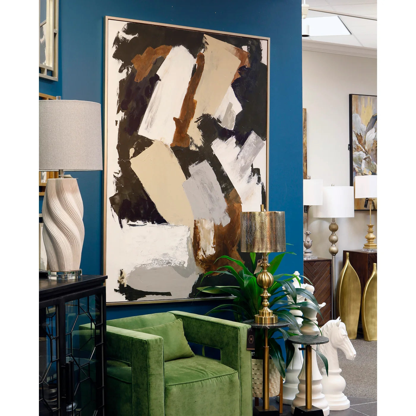 Elodie 50" Framed Wall Art