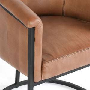 Hecate Leather Dining Chair