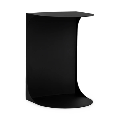 Cosima Metal 16" Accent Table Black