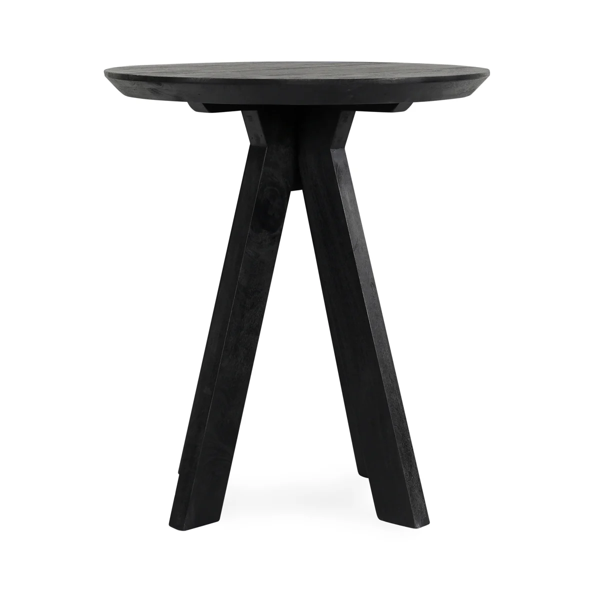Remus Wood 32" Round Counter Table - Black