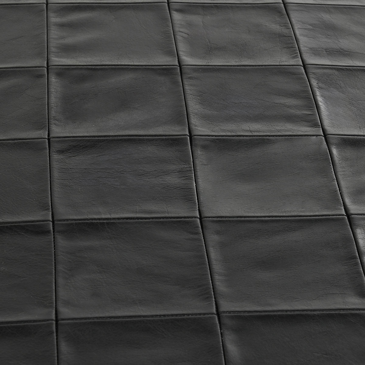 Marco 28" Leather Bench - Black