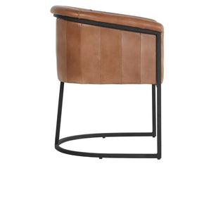 Hecate Leather Dining Chair