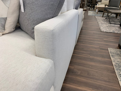 Glenda 170" x 104" Quick Ship Sectional w/ Right Arm Facing Chaise - Crypton Natural Linen - Classic Carolina Home