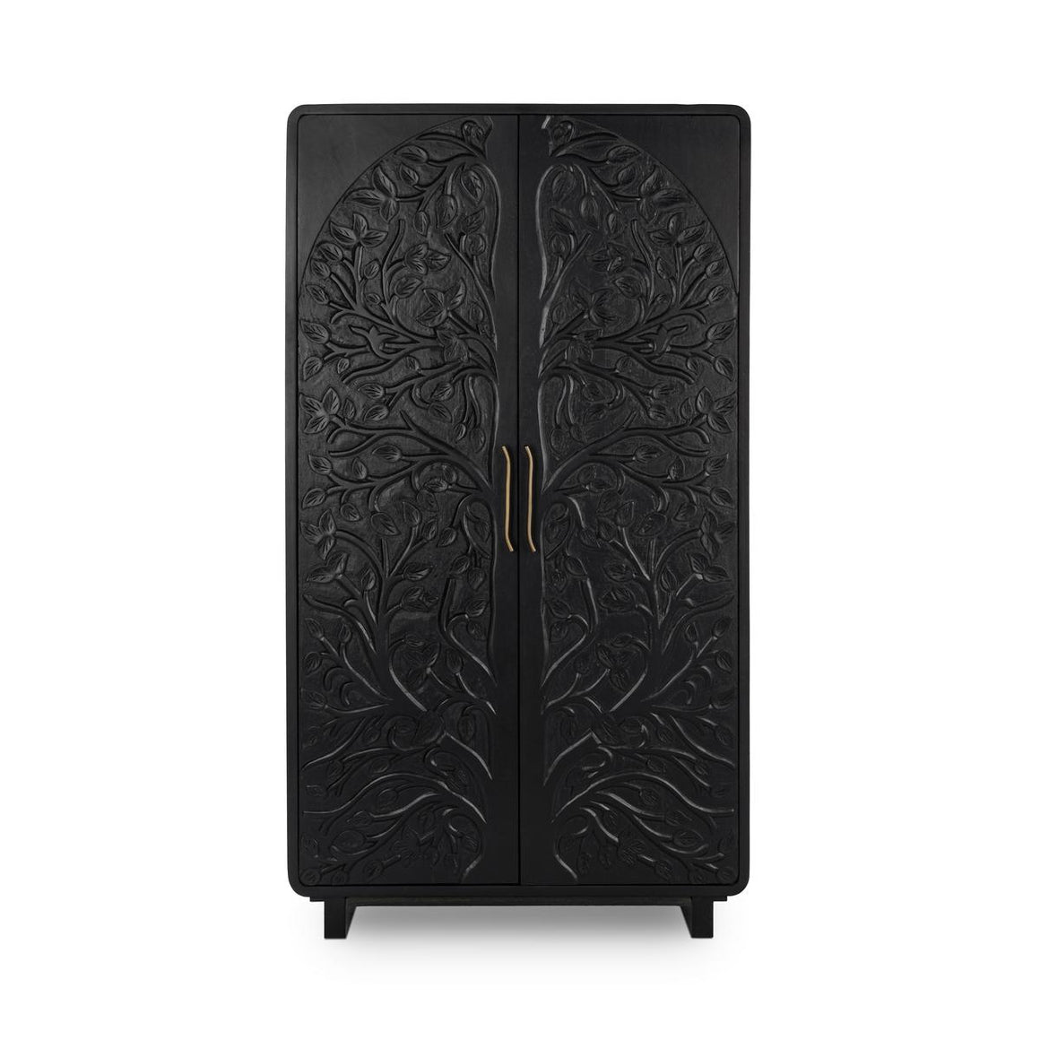 Athens Tall Cabinet - Black